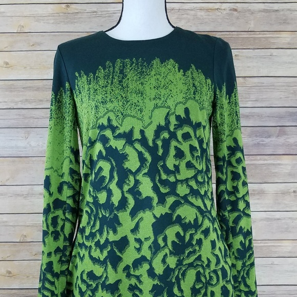 *SOLD* W by Worth 8 Modern Floral Midi Dress - Picture 2 of 7